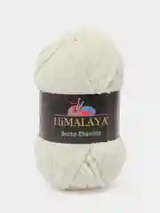 Молочный плюшевая пряжа Himalaya Bursa Chenille, 100 г, 120 м