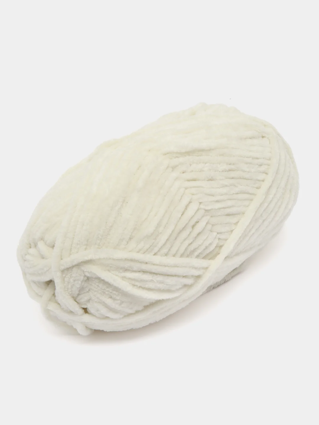 Молочный плюшевая пряжа Himalaya Bursa Chenille, 100 г, 120 м