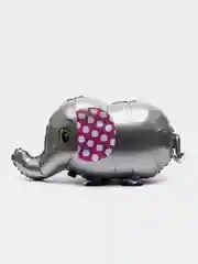 Серебряный шар в форме животных