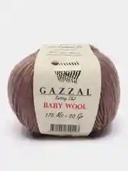 Пряжа Gazzal Baby Wool, 50 г/175 м, 40% мерин. шерсть, 40% полиакрил, 20% кашемир ПА