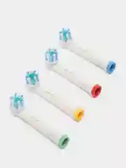 Салатовый насадки для электрической зубной щетки, совместимые с Oral-B, Braun, CS Medica, B.Well