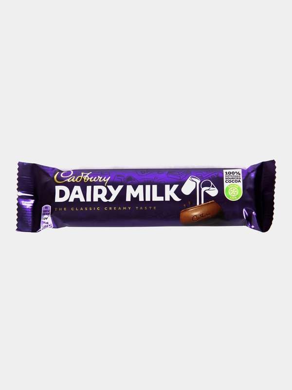 Шоколадный батончик молочный Cadbury Dairy Milk, 2 шт по 45 г
