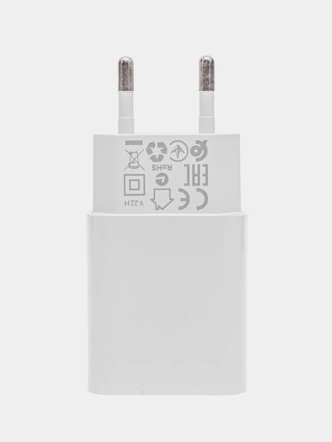 Белый блок питания Borofone СЗУ 2.1А с кабелем Type-c