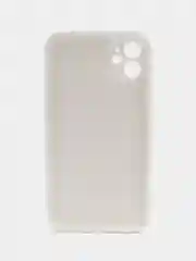 Белый silicone Case чехол для iPhone (Айфон) 15, 14, 13, 12, 11, Pro, Max, Mini, Plus, XR, X, XS