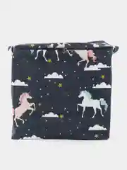 Синий корзина для хранения игрушек