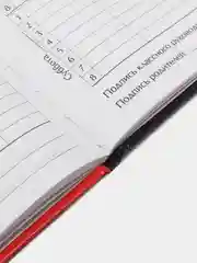 Красный школьный дневник, 1-11 класс, твердая обложка