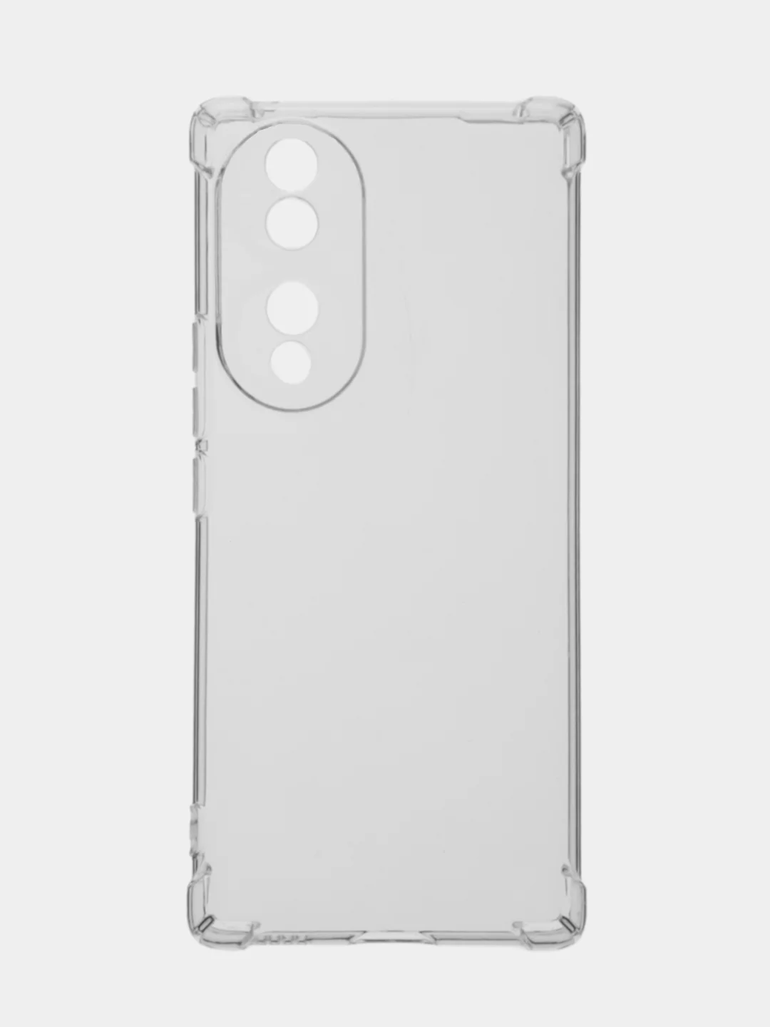 Прозрачный чехол Huawei Honor 70 / Хуавей Хонор 70, прозрачный, силиконовый, противоударный