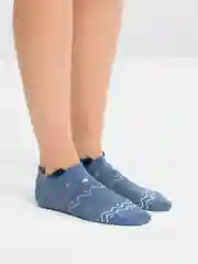 Синий носки и подследники, унисекс