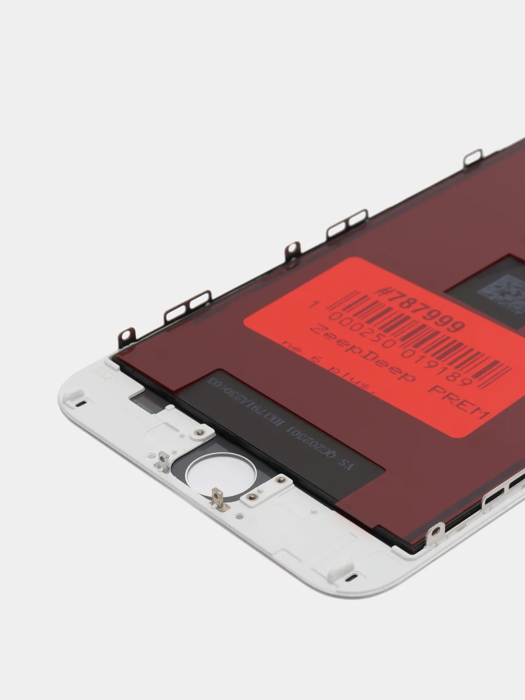 Белый дисплей в сборе с тачскрином ZeepDeep PREMIUM для iPhone 6 plus, белый