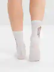 Белый женские носки Верь в себя