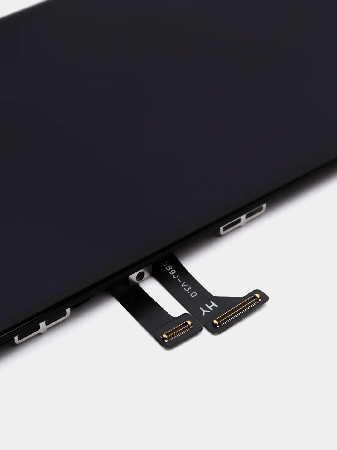 Черный дисплей в сборе с тачскрином ZeepDeep Premium для iPhone 7 plus, черный, прокладка-абсорбер