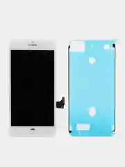 Белый дисплей в сборе с тачскрином ZeepDeep PREMIUM для iPhone 7 plus, белый, прокладка-абсорбер