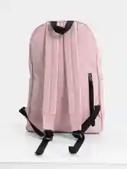 Розовый школьный рюкзак с карманом