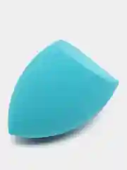 Тёмно-бирюзовый спонж в виде срезанной капли, 4 x 6 см