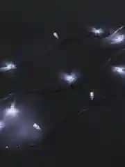 Белый гирлянда светодиодная нить, прозрачный провод