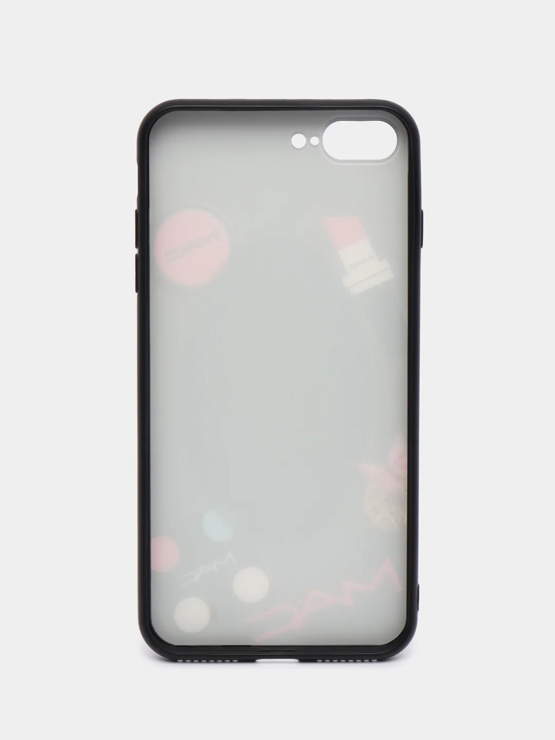 Черный чехол с зеркалом для iPhone 7+ / 8+