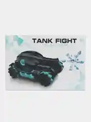 Бирюзовый танк с гидрогелевыми шариками TANK-FIGHT