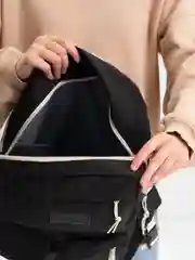 Черный рюкзак школьный для девочки, для мальчика