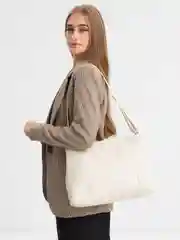 Белый женская сумка, через плечо, экокожа