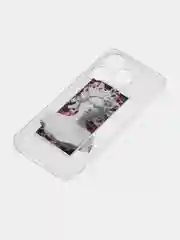 Аметистовый силиконовый чехол для Tecno Spark 10 / 10C, с принтом, с рисунком, Техно Спарк 10 / 10С