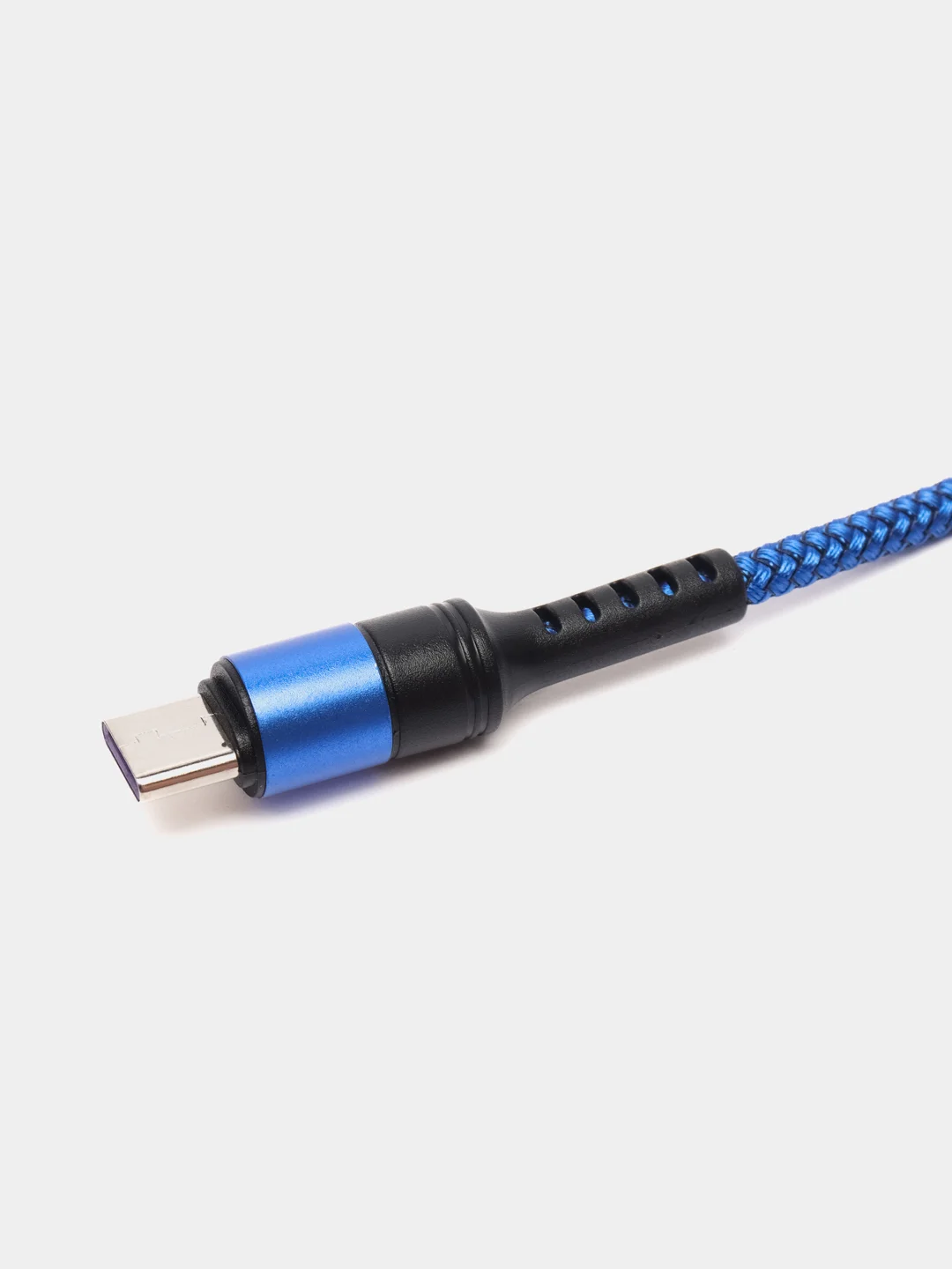 Синий кабель 5A 1/1.5/2 м Lightning/Type-C+OPPO Flash для быстрой зарядки и передачи данных
