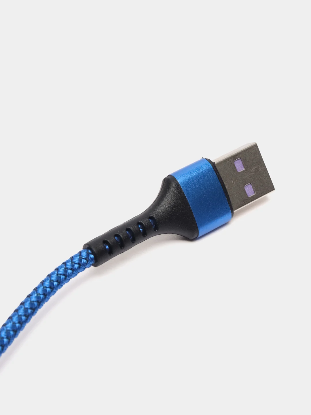 Синий кабель 5A 1/1.5/2 м Lightning/Type-C+OPPO Flash для быстрой зарядки и передачи данных