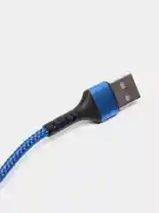 Синий кабель 5A 1/1.5/2 м Lightning/Type-C+OPPO Flash для быстрой зарядки и передачи данных