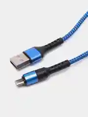 Синий кабель 5A 1/1.5/2 м Lightning/Type-C+OPPO Flash для быстрой зарядки и передачи данных