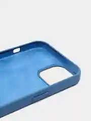 Темно-синий чехол iPhone 13, 13 mini, 13 Pro, 13 Pro Max силиконовый Silicone case с открытым низом