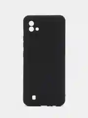 Черный чехол силиконовый матовый для Realme C11, C21, C21Y, Realme C30, C31, С33, C35