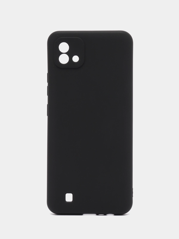 Чехол силиконовый матовый для Realme C11, C21, C21Y, Realme C30, C31, С33, C35