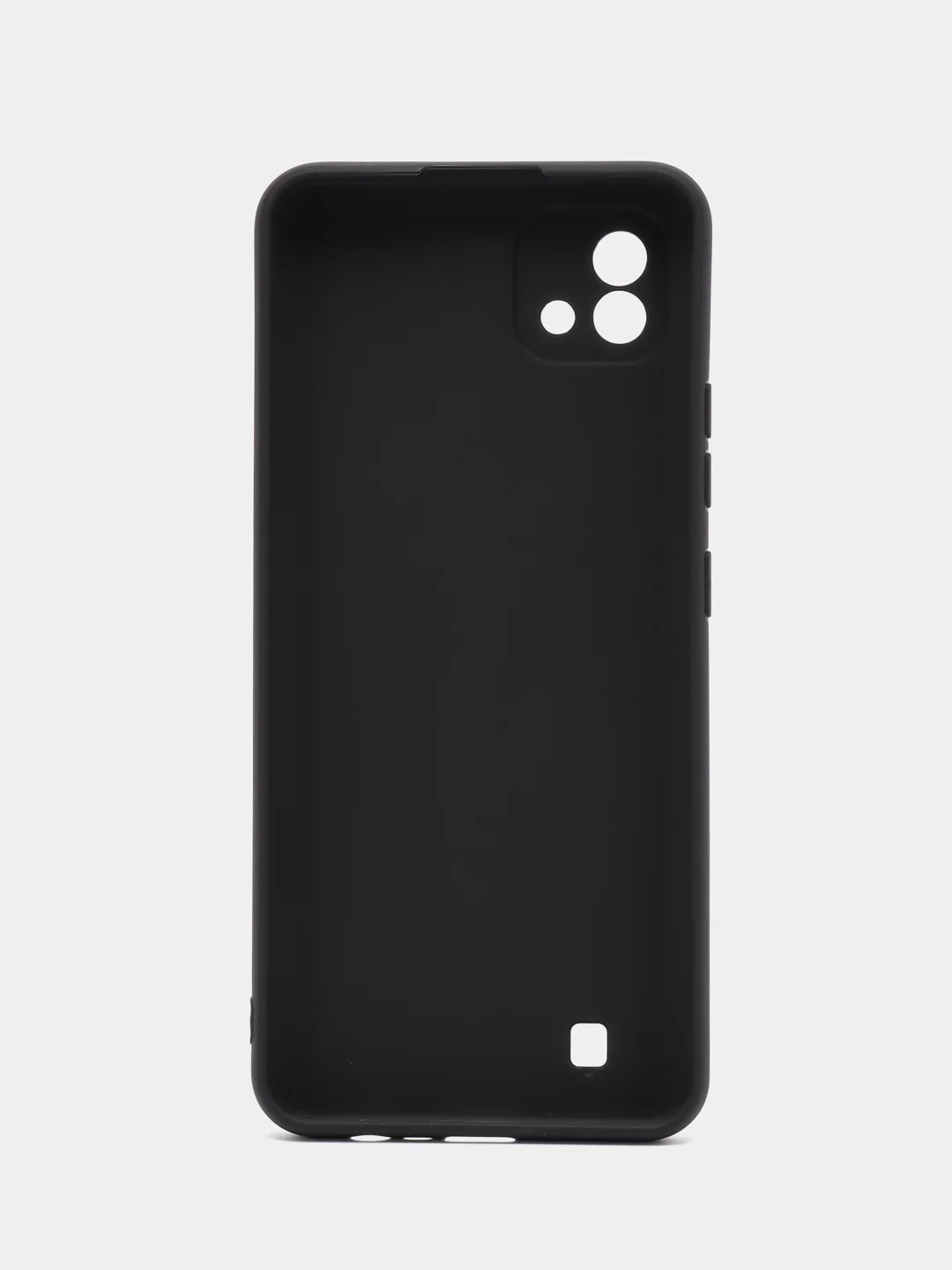 Фиолетовый чехол силиконовый матовый для Realme C11, C21, C21Y, Realme C30, C31, С33, C35