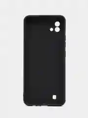 Фиолетовый чехол силиконовый матовый для Realme C11, C21, C21Y, Realme C30, C31, С33, C35