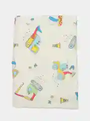Лазурный детский муслиновый плед, одеяло, 6 слоев, пеленка для пеленания, для новорожденных малышей