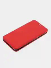 Алый чехол книжка на Samsung Galaxy J7 2016 (J710), Самсунг Галакси Джи7 2016 (Джи710)