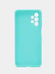 Бирюзовый чехол Samsung Galaxy A23, Самсунг Галакси А23 силиконовый, матовый, цветной
