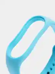 Голубой силиконовый ремешок для Xiaomi Mi Band 7, фитнес-браслет