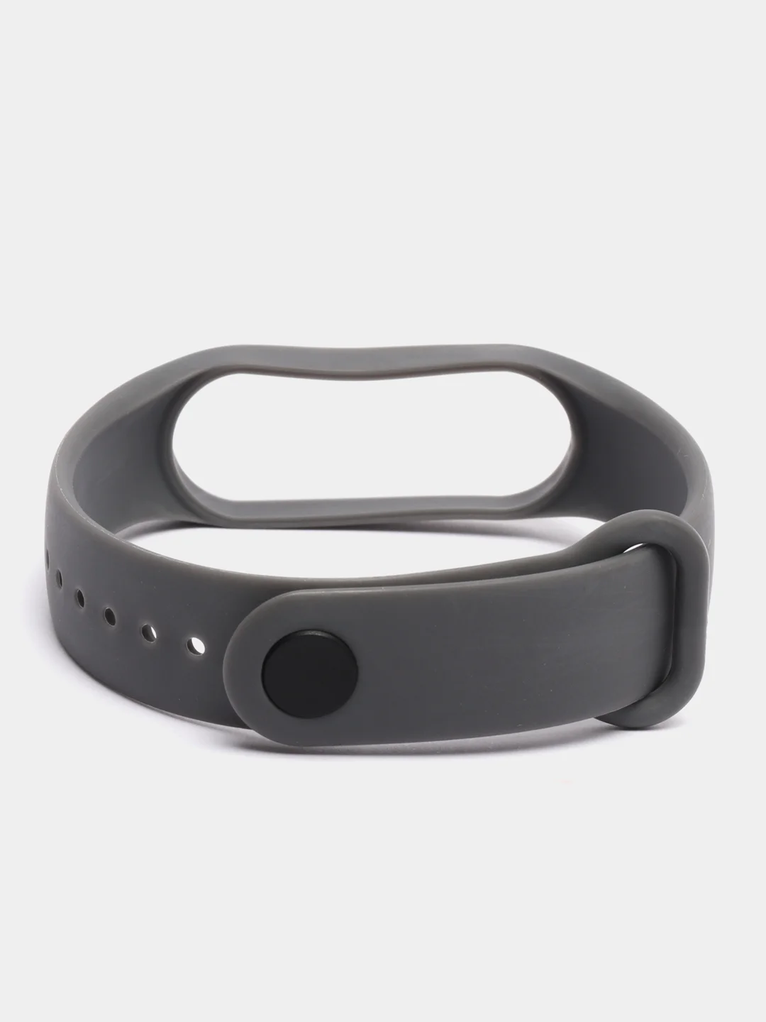 Серый силиконовый ремешок для Xiaomi Mi Band 7, фитнес-браслет