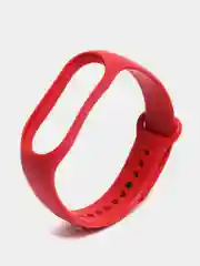Багровый силиконовый ремешок для Xiaomi Mi Band 7, фитнес-браслет