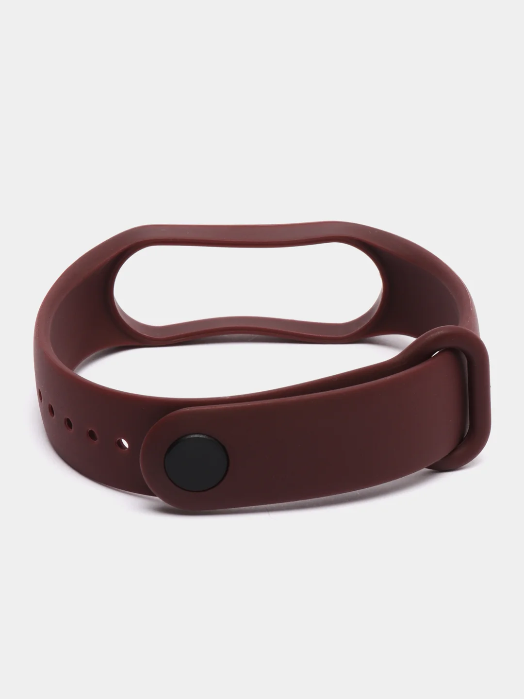 Бордовый силиконовый ремешок для Xiaomi Mi Band 7, фитнес-браслет
