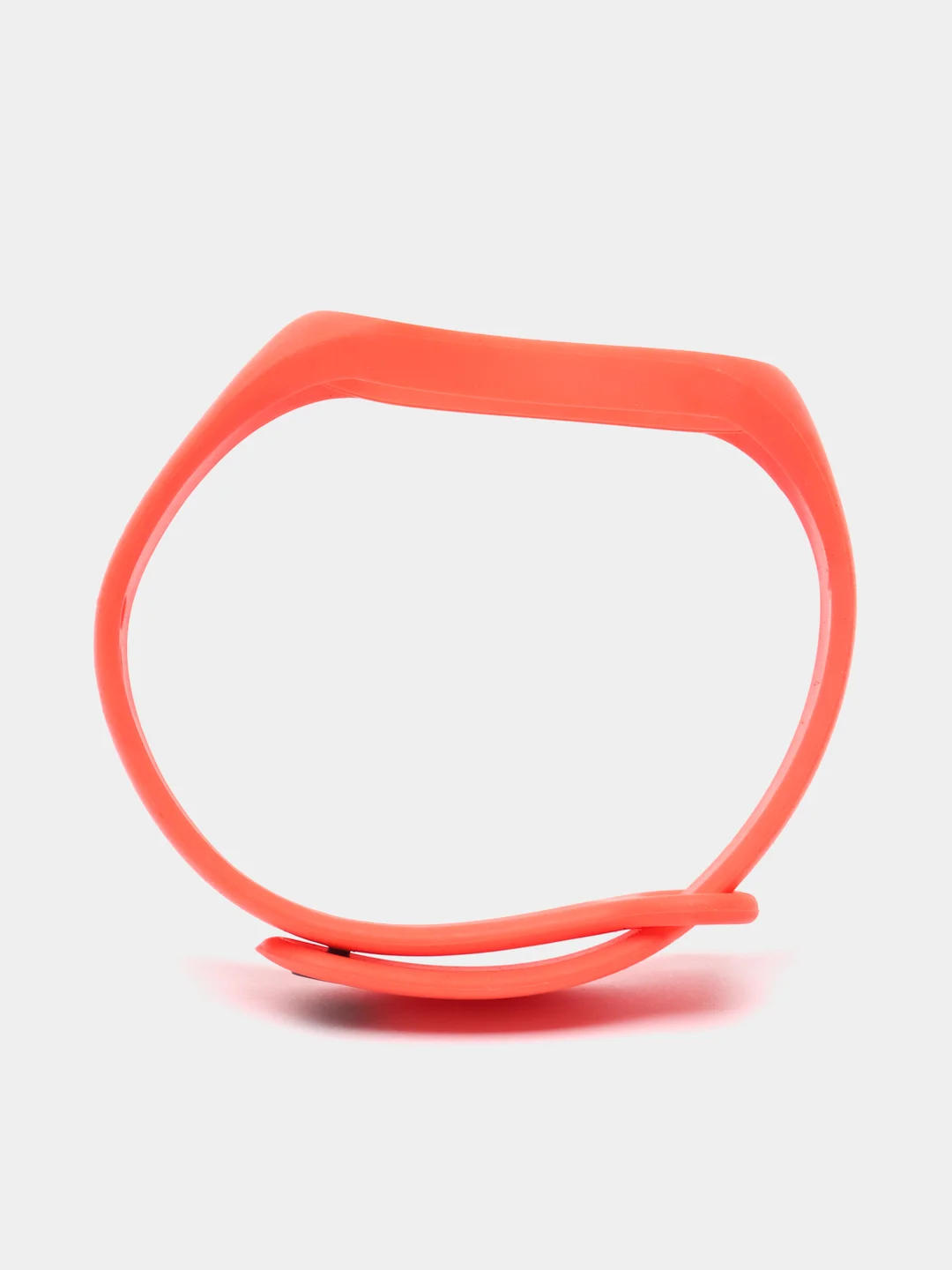 Коралловый силиконовый ремешок Xiaomi Mi Band 5, 6, 7, гипоаллергенный
