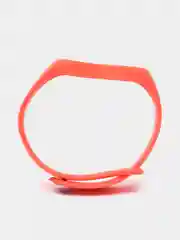 Коралловый силиконовый ремешок Xiaomi Mi Band 5, 6, 7, гипоаллергенный