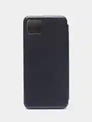 Темно-синий чехол-книжка Samsung A02, A02S, A03, A12, A21S, A32, A42, A52, M31S, A01 / A015, A31, A41