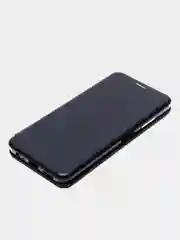 Темно-синий чехол-книжка Samsung A02, A02S, A03, A12, A21S, A32, A42, A52, M31S, A01 / A015, A31, A41