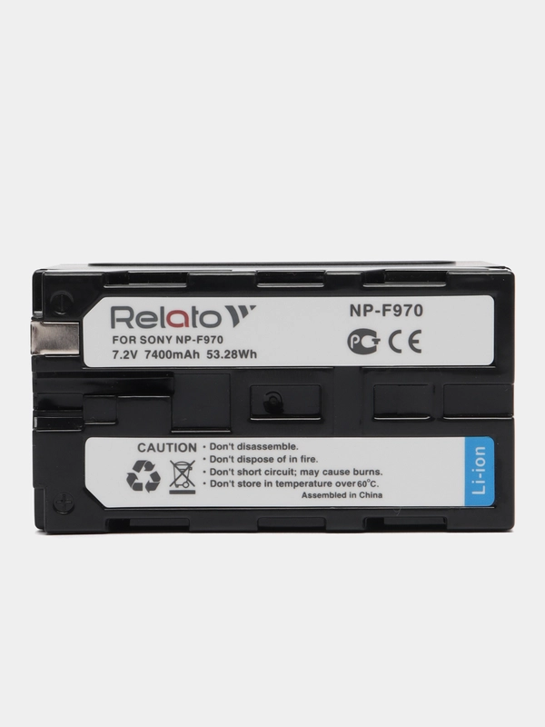 Аккумулятор Relato NP-F970 для SONY NP-F570/NP-F730 / NP-F750 / NP-F770