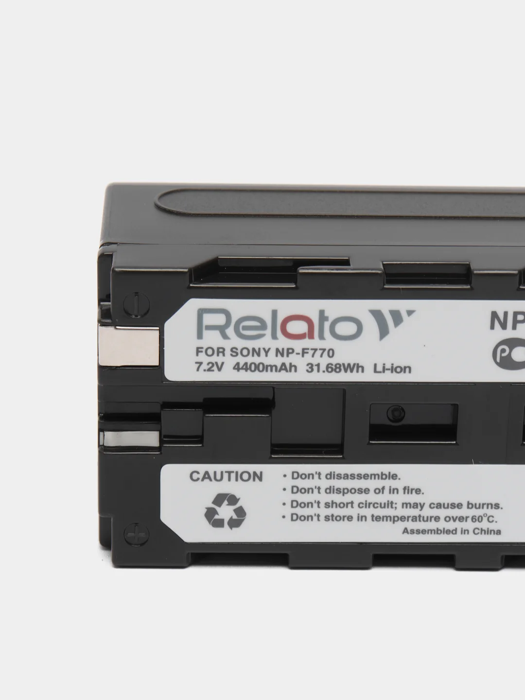 Аккумулятор Relato NP-F770 для SONY NP-F570/NP-F730 / NP-F750 / NP-F770/NP-F970