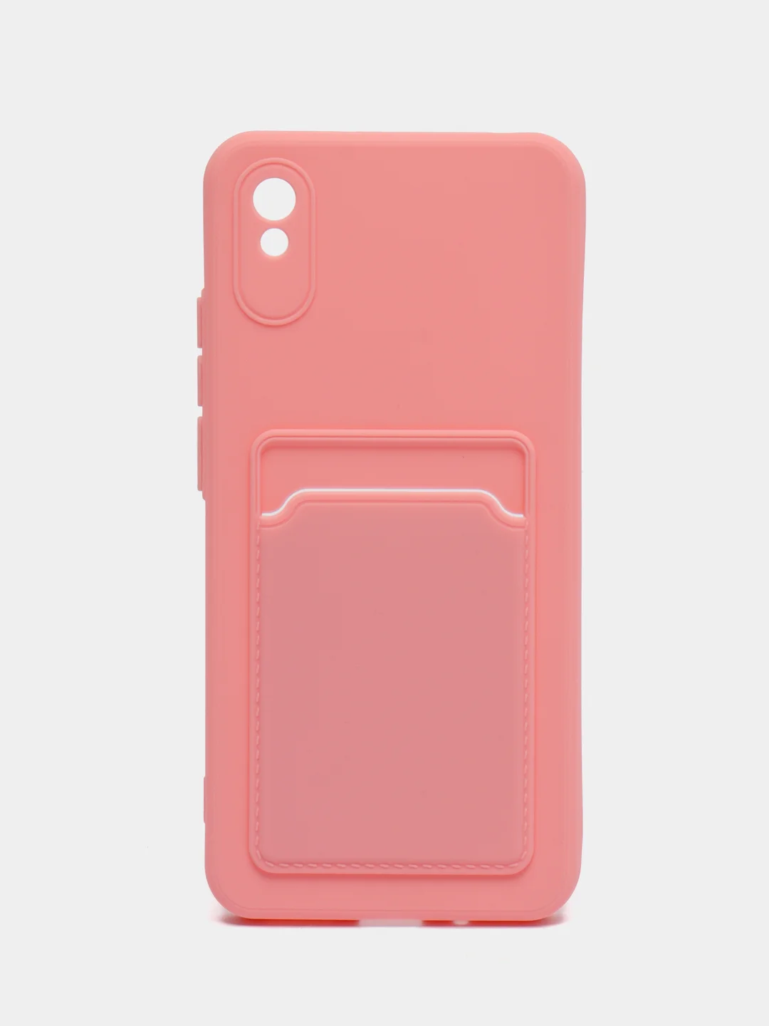 Конфетный чехол для Xiaomi Redmi 9A, Сяоми Редми 9А, силиконовый, с карманом для карты