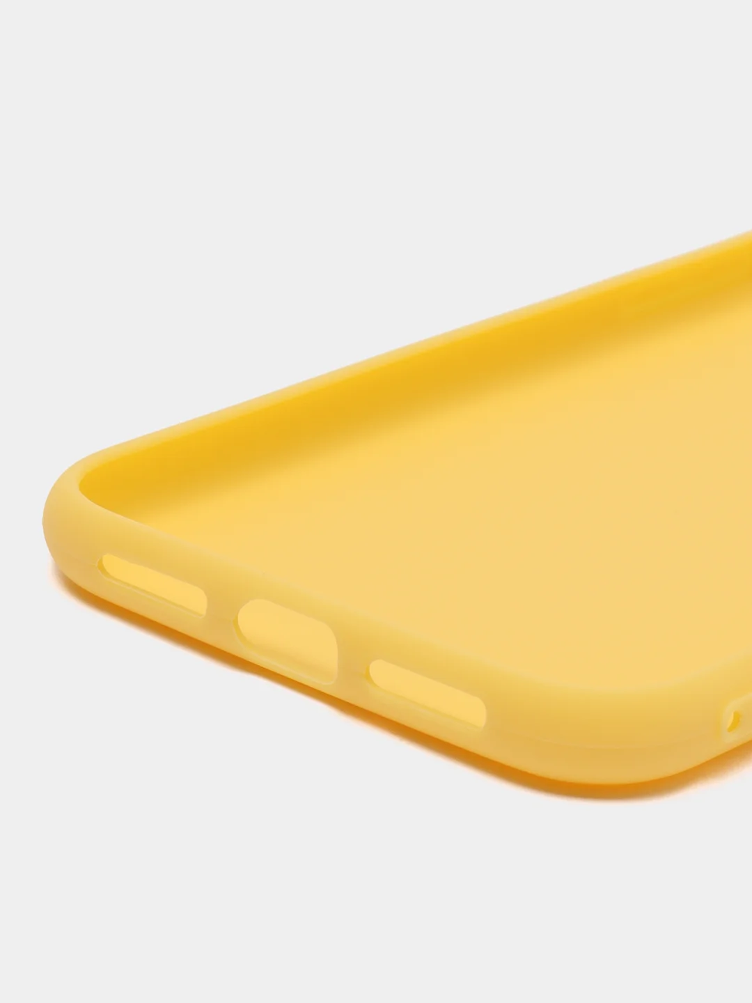 Желтый чехол для iPhone X Xs XR 11 12 mini 12 12 Pro 13 13 mini 13 Pro 14 14 Plus, силиконовый