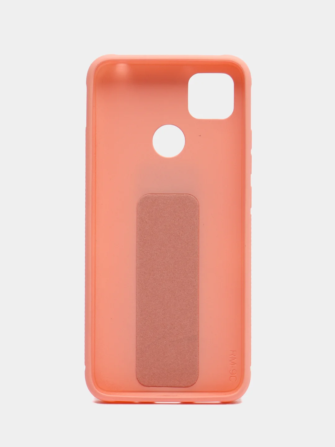 Розовый чехол Xiaomi Redmi 9C, 9C NFC, 10A, Редми 9С (НФС), 10А силиконовый под кожу с подставкой