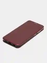 Фуксия samsung A01, A10, A11, A20, A30, A21S, A41, A50, A51, А52,A71, M21, M31, M31S чехол-книжка